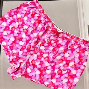 🆕 Victoria Secret pink Candy Heart Sleep Shorts